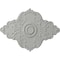 Ekena Millwork Piedmont Ceiling Medallion (Fits Canopies up to 6 1/2"), 67 1/8"W x 48 5/8"H x 1 7/8"P, Frost CM67PEFRF - alternate 1